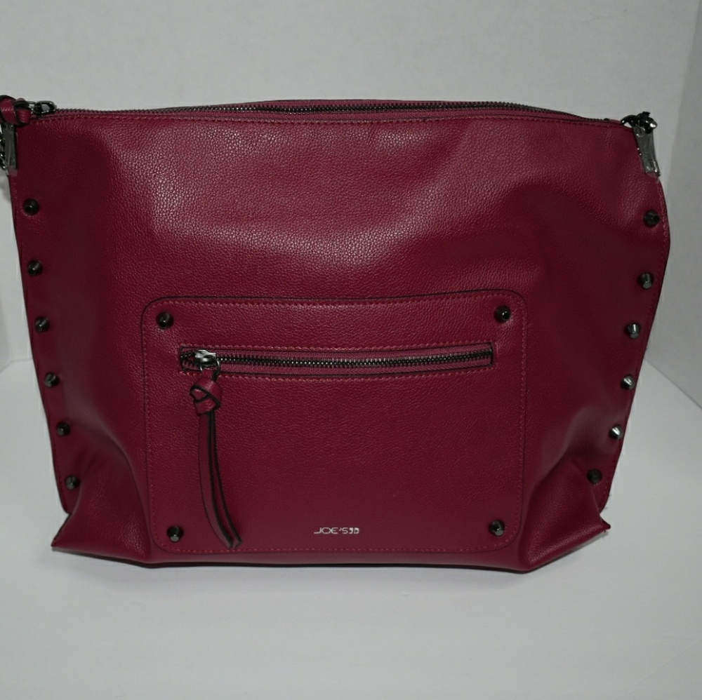 NWT Joe's Jeans Emerson hobo bag in burgundy